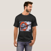 マリンテーマ - 救命胴衣 Tシャツ (正面フル)