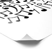 マリンバミュージカルノートパーカッショニストミュージシャン フォトプリント            (角)