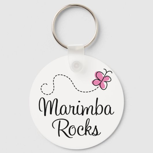 マリンバロック音楽 キーホルダー (正面)