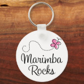 マリンバロック音楽 キーホルダー (正面)