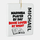 マリンバ選手は読のカスタム セラミックオーナメント (右)