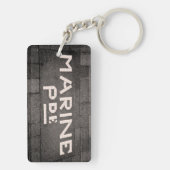 マリンパレード,ネーピア,ニュージーランド キーホルダー (裏面)