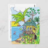 マリンパークポストカード ポストカード (正面/裏面)