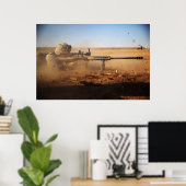 マリンファイヤー。50口径ライフル ポスター (ホームオフィス)