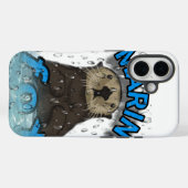 マリンフォックスiPhone 16ケース Case-Mate iPhoneケース (裏面 (横))