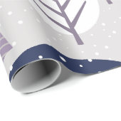 マリンブルーのボヘミアの森,クリスマス ラッピングペーパー (ロールコーナー)