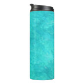 マリンブルーの水色 タンブラー (回転右)