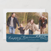 マリンブルージオスクリプト |ハヌカー写真 シーズンカード (正面)