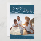 マリンブルージオスクリプト |ハヌカー写真 シーズンカード (正面)