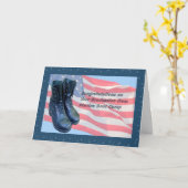 マリンブートキャンプ卒業用カード カード (黄色い花)