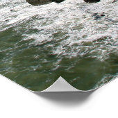 マリンヘッドランズ、海岸崖 ポスター (角)