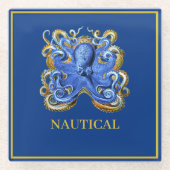 マリンボートビーチハウスタコパーソナル航海の ガラスコースター (正面)