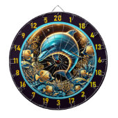 マリンマジェスティドルフィンダートボード魔法 ダーツボード (正面)