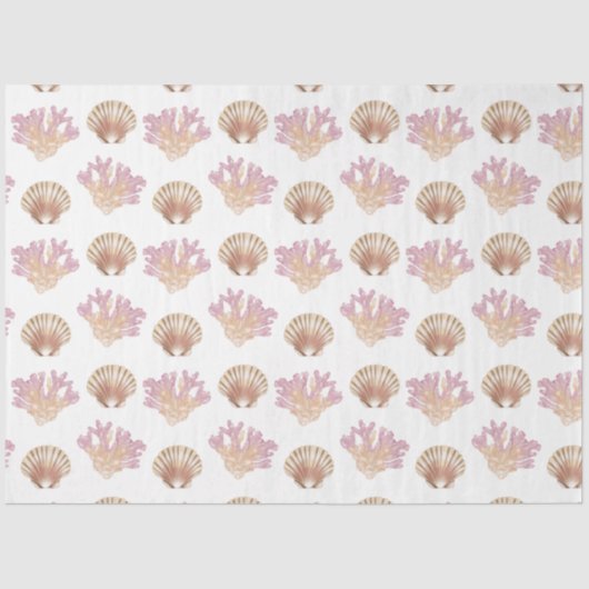 マリンライフシリーズデザイン12ティッシュペーパー 薄葉紙 (正面)