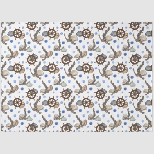 マリンライフシリーズデザイン17ティッシュペーパー 薄葉紙 (正面)