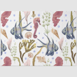 マリンライフシリーズデザイン21ティッシュペーパー 薄葉紙