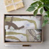 マリンライフシリーズデザイン24ティッシュペーパー 薄葉紙 (ギフト)