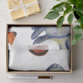 マリンライフシリーズデザイン25ティッシュペーパー 薄葉紙 (ギフト)