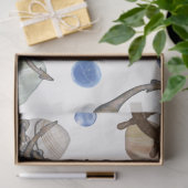 マリンライフシリーズデザイン35ティッシュペーパー 薄葉紙 (ギフト)