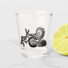 マリンライフスケッチ – シェルパイル ショットグラス