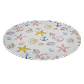 マリンライフ&いかり カッティングボード (角)