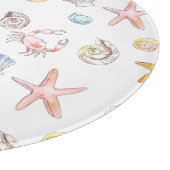 マリンライフ&いかり カッティングボード (角)