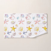 マリンライフ&いかり バスタオルセット (ハンドタオル)