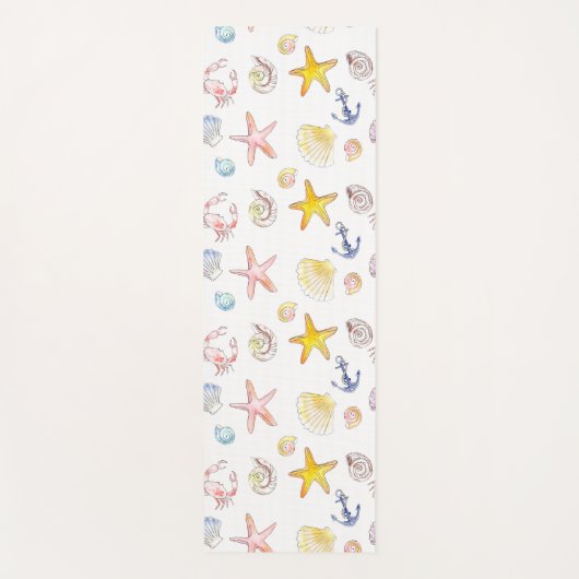 マリンライフ&いかり ヨガマット (正面)