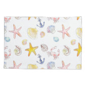 マリンライフ&いかり 枕カバー (裏面)