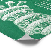 マリンライフThuroidea Gurkensterne by Ernst Haecke ポスター (角)