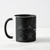 マリン郡の夜空 11 oz マグカップ ブラック (左)