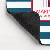 マリン郡系図学ロゴ マウスパッド (コーナー)