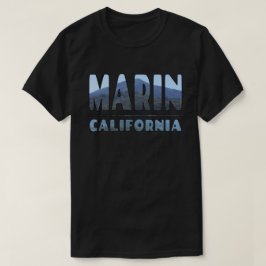 マリン・カリフォルニア山タマラピスが文字で表示 Tシャツ