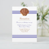 マリン シェル - 披露宴 招待状 (スタンド正面)
