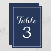 マリン | テーブルナンバー (正面/裏面)