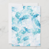 マリン ベビーシャワー 招待状 (裏面)