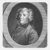 マリヴォーとして知られるピエール・カレット・ド・シャンブラン スクエアシール (正面)