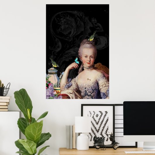 マリーお洒落・アントワネットの秘密保持者 ポスター (ホームオフィス)