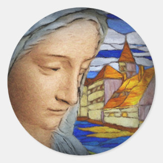 マリーという美しい婦人 ラウンドシール