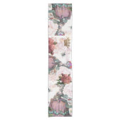 マリーアフランスのントイインスパイアネットはシャブビーなシック ショートテーブルランナー (正面)