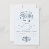 マリーアントイインスパイアネットロコブ結婚ルーズ 出欠カード (正面)