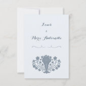 マリーアントイインスパイアネットロコブ結婚ルーズ 出欠カード (裏面)