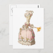 マリーアントイフランスのネットポストカード ポストカード (正面/裏面)