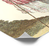 マリーアントワネットの黒いプードルコスチュームプリント ポスター (角)