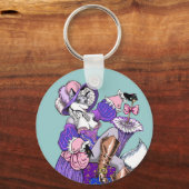 マリーアントワネットキーチェーン キーホルダー (正面)