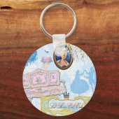 マリーアントワネットキーリング キーホルダー (正面)