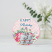 マリーアントワネットクイーンオブフランスハッピーバースデー カード (スタンド正面)