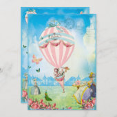 マリーアントワネットティーアットヴェルサイユローンパーティー 招待状 (正面/裏面)