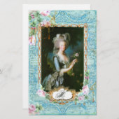 マリーアントワネットピンクローズンレース (正面/裏面)