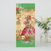 マリーアントワネットベルサイユクリスマスティーパーティー 招待状 (スタンド正面)